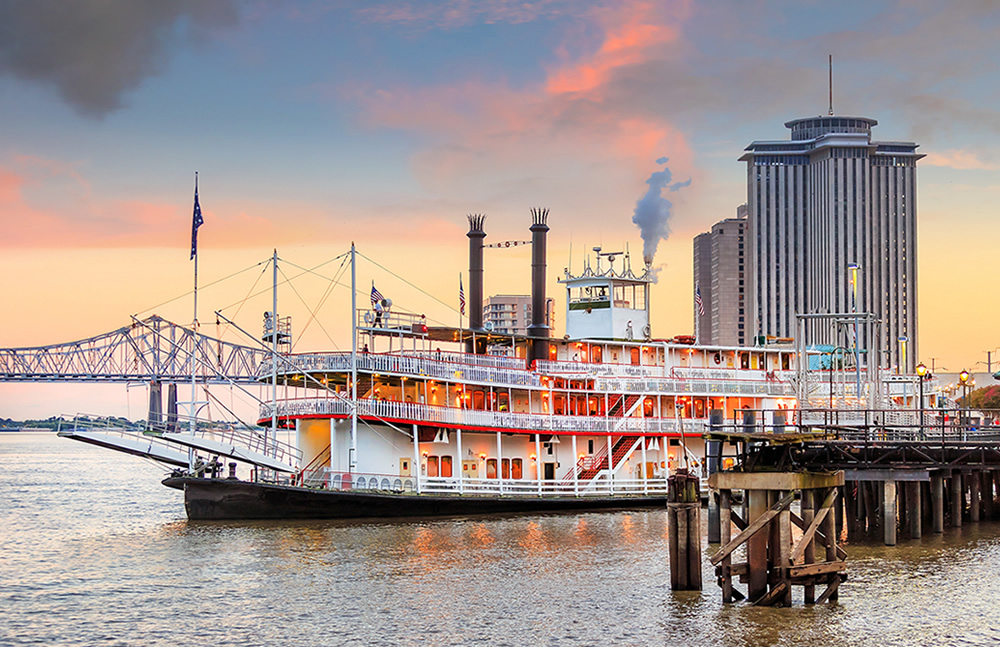 Paddle Steamer, New Orleans