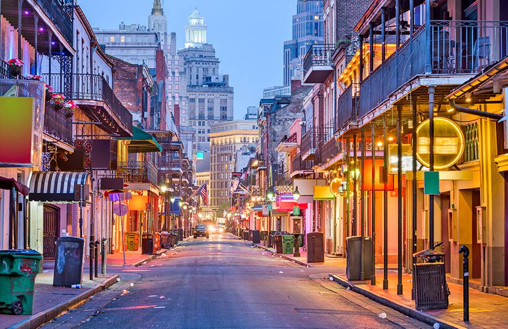 Bourbon Street, New Orleans